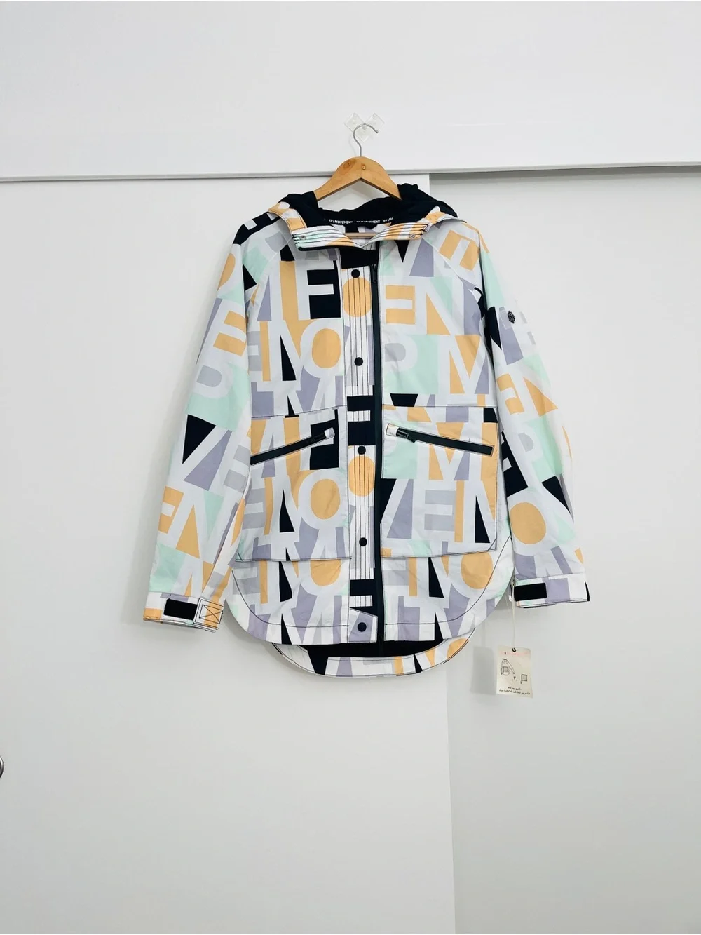 NWOT Free People Movement Singin in the Rain Packable Jacket Size Small